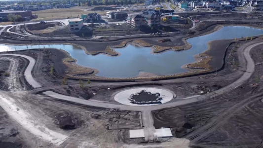 Griesbach Maple Leaf Pond